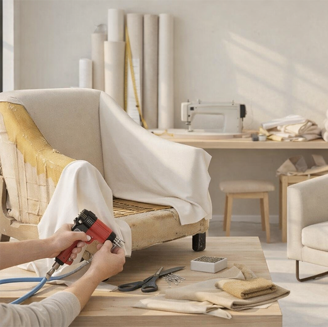 Ремонт и перетяжка